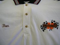 custom embroidered crew shirt