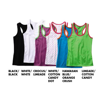 HY404 Ladies Stretch Racer Back Tank Top