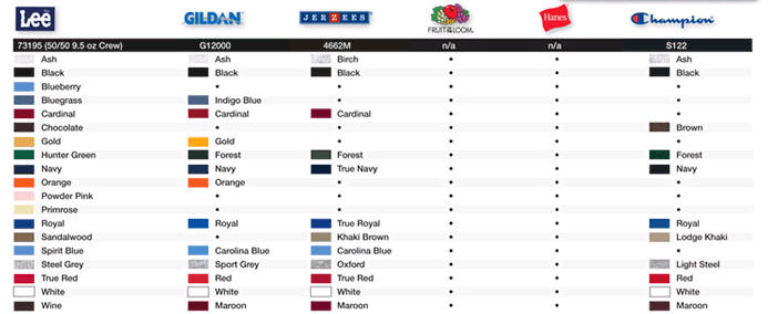 Champion Youth Hoodie Size Chart