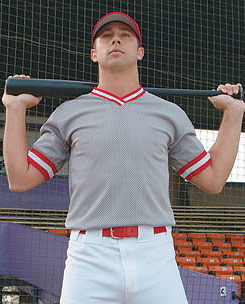custom v neck baseball jersey