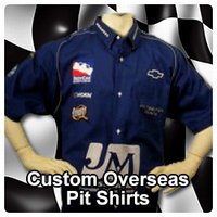 Custom Overseas Pit Crew Shirts