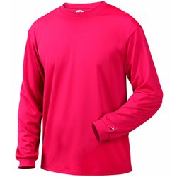 Badger L/S B-Dry Crew shirt is a great buy at Stellar Apparel