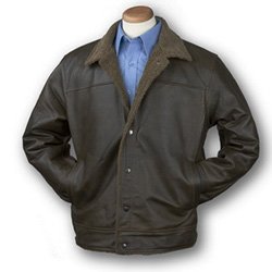 Burk's Bay Faux Shearling Leather Jacket - buy Online