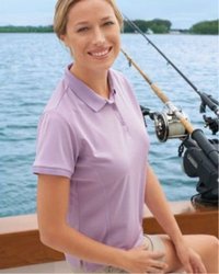 Stay warm with Columbia Womens Short Sleeve Polo at Stellar Apparel