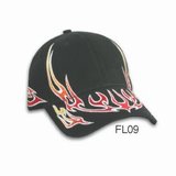 fl09-Tribal-Flame-Racing-Cap