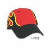 hr03-Black-Flame-Racing-Cap