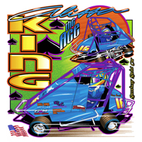 custom quarter midget artwork, custom karting tshirt art