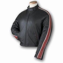 Get the 2102 Burk's Bay Ladies Leather Racing Jacket at Stellar Apparel
