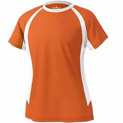 Charles River Womens Color Block Tees at Stellar Apparel