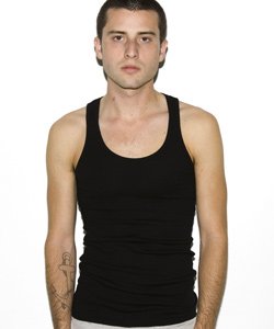 3408 American Apparel 2x1 Rib Tank