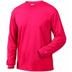 Badger L/S B-Dry Crew shirt is a great buy at Stellar Apparel