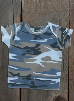 4404 Rabbit Skins Infant Camo Shoulder T