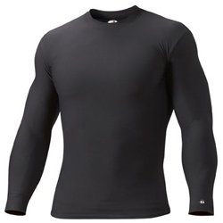 Badger L/S B-Dry Crew shirt is a great buy at Stellar Apparel