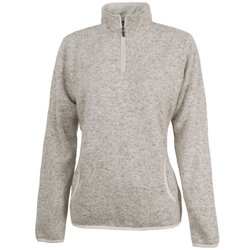 Womens Heathered Fleece Pullover Style 5312 5312 at Stellar Apparel