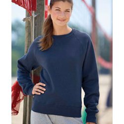 Stay comfortable in the Champion Ladies Fleece Crew now at the Stellar Apparel online store