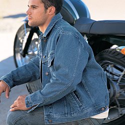 71075 Lee 100% Heavyweight Authentic Denim Jacket