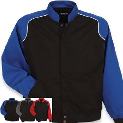 Blank Twill Racing Jackets at StellarApparel.com