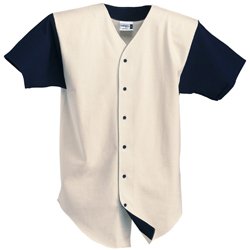 Complete Selection Colorblock Baseball Jersey now at Stellar Apparel