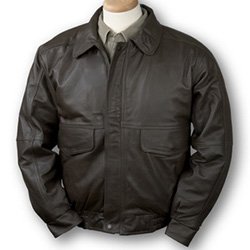 Burk's Bay Black Buffed Bomber Jacket style 1010 at Stellar Apparel