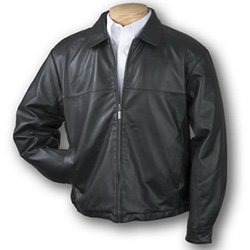 Burk's Bay Black Premium Lamb Jacket Style 6290 at Stellar Apparel