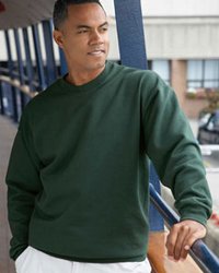 F260 Hanes 90/10 Heavyweight ULTIMATE COTTON Crew Neck Sweatshirt.