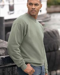 P160 Hanes 50/50 Mid-Weight Crew Neck Sweatshirt.