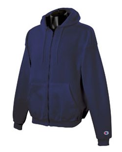 Stellar Apparel will keep you warm with the Champion 50/50 Heavyweight Full Zip Hooded Sweatshirt