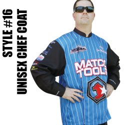 Get a Custom Sublimated Chef Coat at Stellar Apparel