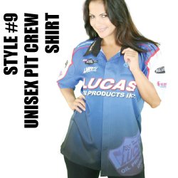 Custom sublimated pit crew racing shirts are a first place buy at Stellar Apparel