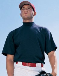 Eagle USA Short Sleeve Mock Turtleneck Style T3006 For The Lowest Prices Online At Stellar Apparel!