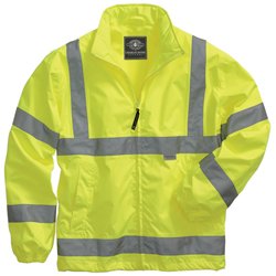 Charles River Apparel Hi-Vis Safety Windbreaker at Stellar Apparel