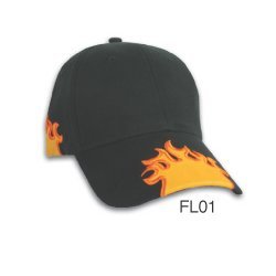 FL01 Tribal Flame Racing KC Cap