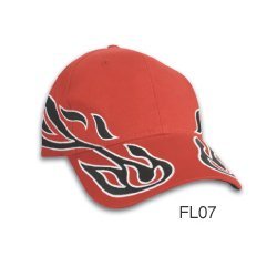 FL07 Tribal Flame Racing KC Cap