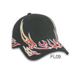 FL09 Tribal Flame Racing KC Cap