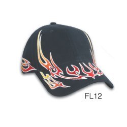 FL12 Tribal Flame Racing KC Cap