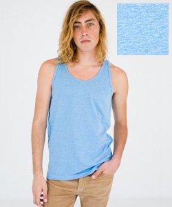 m408 American Apparel Unisex Mlange Jersey Tank