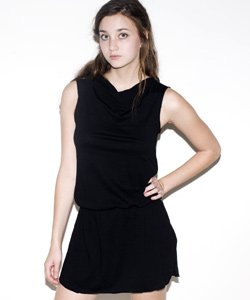 rsa6334 American Apparel Sheer Jersey Springtime Dress