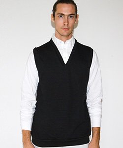 rsaf402 American Apparel Flex Fleece Schoolboy Vest