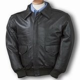 Burk's Bay Black/Brown Lamb Bomber Jacket style 1020