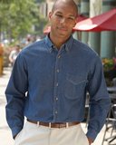 HS150-Harvard-Square-Long-Sleeve-Denim-Shirt