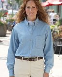 HS155-Harvard-Square-Ladies-Denim-Shirt