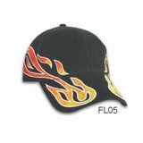 fl05-Tribal-Flame-Racing-Cap